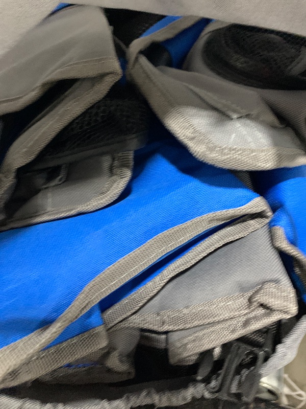 Photo 1 of  Loveseat Camping Chair with Folding Table, 2 Person Outdoor Folding Beach Chairs for Adults, Cup Holders & Carry Bag for Outside Travel, Supports