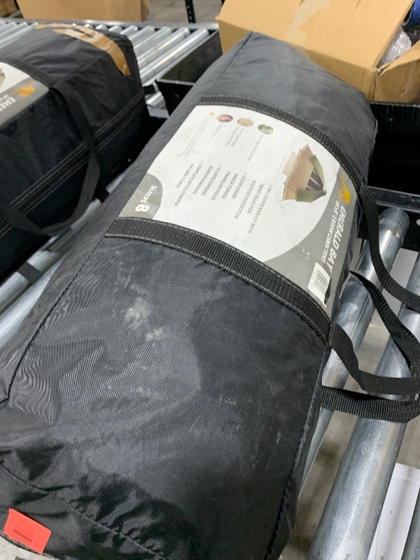 Photo 1 of  8-10 Person Camping Tent with 3 Door 2 Room Large Family Cabin Tents, Double Layer Waterproof Portable Glamping Tent, Big Tents for Outdoor Picnic Camping Hiking and Family Gathering