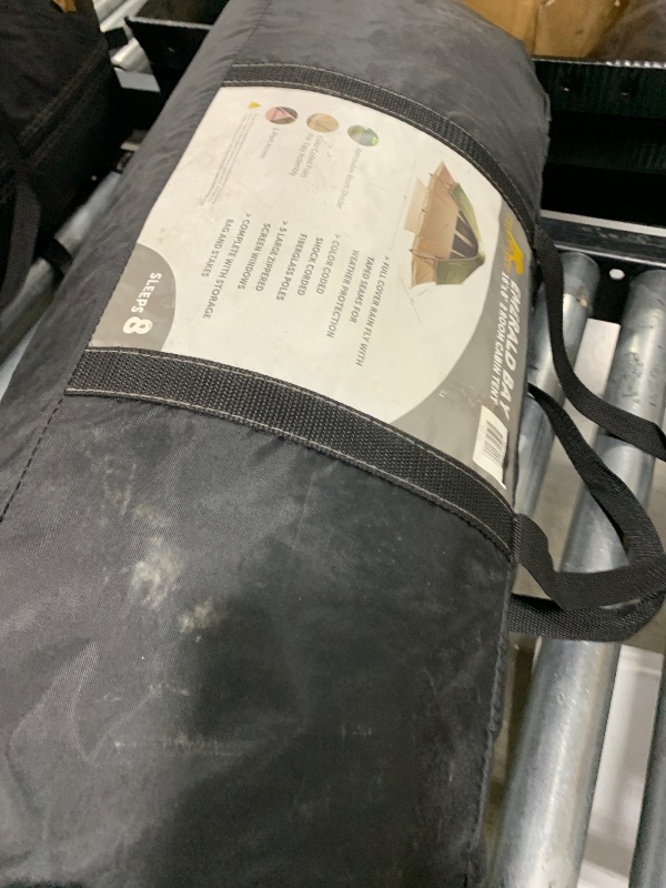 Photo 1 of  8-10 Person Camping Tent with 3 Door 2 Room Large Family Cabin Tents, Double Layer Waterproof Portable Glamping Tent, Big Tents for Outdoor Picnic Camping Hiking and Family Gathering