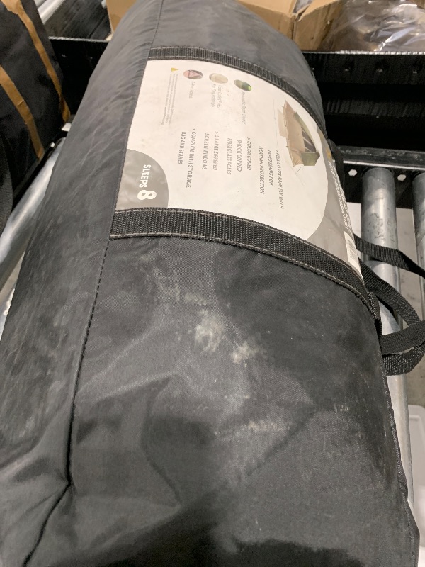 Photo 1 of  8-10 Person Camping Tent with 3 Door 2 Room Large Family Cabin Tents, Double Layer Waterproof Portable Glamping Tent, Big Tents for Outdoor Picnic Camping Hiking and Family Gathering