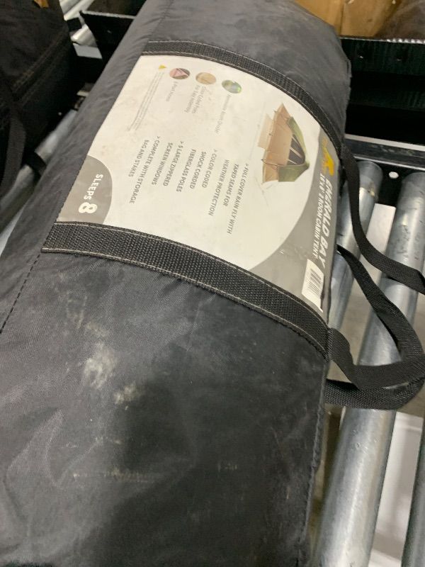 Photo 1 of  8-10 Person Camping Tent with 3 Door 2 Room Large Family Cabin Tents, Double Layer Waterproof Portable Glamping Tent, Big Tents for Outdoor Picnic Camping Hiking and Family Gathering