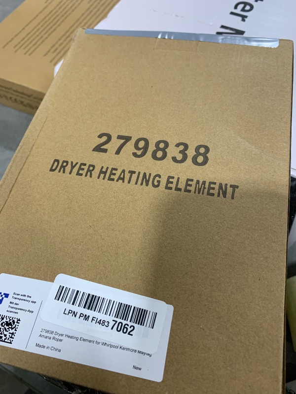 Photo 1 of ?UPGRADED?279838 Dryer Heating Element for Whirlpool Kenmore Maytag Amana Roper, Dryer Heating Element Parts Include Dryer Thermostat Thermal Fuse, Replaces 2406026 3403585 w10724237