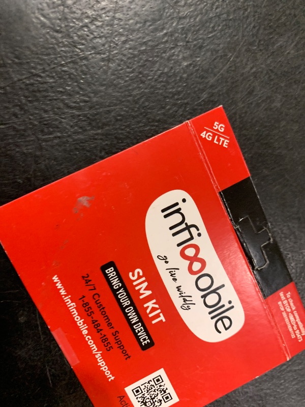 Photo 1 of $12.50/Month | Infimobile Prepaid Unlimited Plan: 12 Months | 15GB High-Speed Data Per Month | Unlimited Data Talk & Text | Prepaid Plan Service SIM Card | Nationwide Coverage | 4G, 5G Network