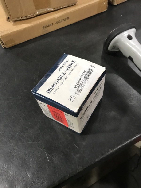 Photo 1 of 100 Pcs 16 Gauge 1 Inch Disposable Needle - Luer Lock Individual Package of Lab Tools Accessories, Suitable for Industrial Measuring, Refilling Inks, Scientific, Plant