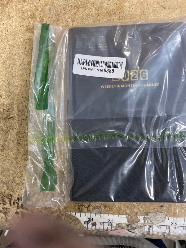 Photo 1 of 2026 Planner - Planner 2026, 12-Months 2026 Planner Weekly and Monthly, Jan. 2026 - Dec. 2026, 5.75" x 8.25", Saffiano Leather with Thick Paper, Back Pocket with Notes Pages