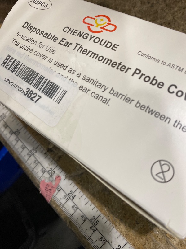 Photo 1 of 200X Ear Thermometer Probe Covers, Lens Filters, Refill Covers for All Braun themometer Models BPA Free Digital Disposable Covers
