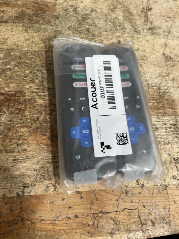 Photo 1 of (Pack of 2) Replacement Remote Control Only for Roku TV, Compatible for TCL Roku/Hisense Roku/Onn Roku/Sharp Roku/Element Roku/Westinghouse Roku/Philips Roku Smart TVs (Not for Roku Stick and Box)