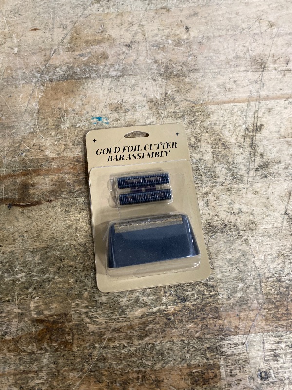 Photo 1 of 1 Pack Professional 5-Star Series Finale Shaver Replacement Foil & Shaving Bar Assembly Compatible with Wahl Shaver Models 7031-100,7043-100 Ultra Close Shaving Replacement Cartridges, Gold (Black)