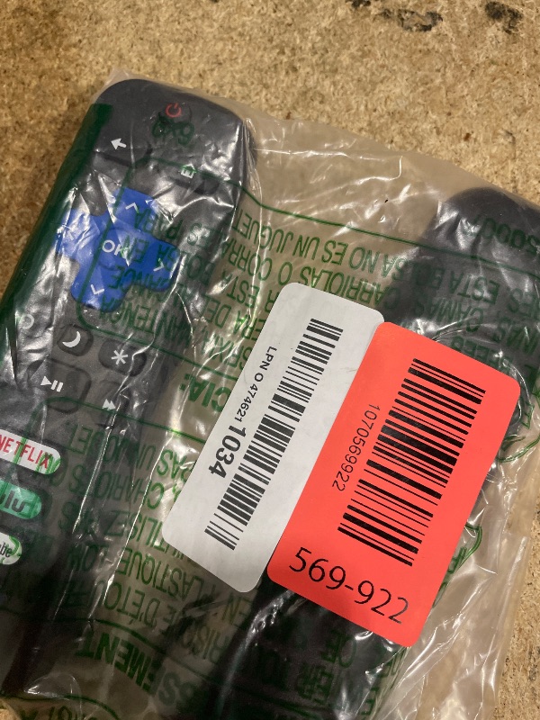 Photo 1 of (Pack of 2) Replacement Remote Control Only for Roku TV, Compatible for TCL Roku/Hisense Roku/Onn Roku/Sharp Roku/Element Roku/Westinghouse Roku/Philips Roku Smart TVs (Not for Roku Stick and Box)