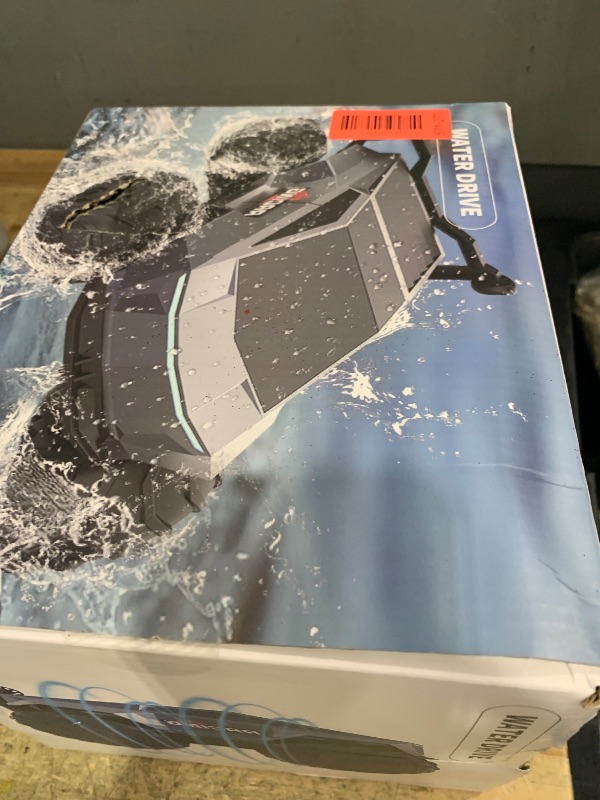 Photo 1 of 1:16 RC Truck Remote Control Car, 4WD Waterproof Amphibious RC Car All Terrain Pickup,TIME4DEALS 2.4GHz Remote Monster Truck with 360° Rotating Standing Stunt Toy Truck for Kids Boys 6 7 8 9 10 11 12+