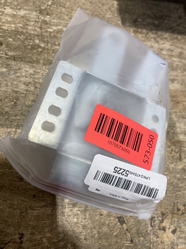 Photo 1 of 2 Pieces Heavy Duty Inside Deadlock, Galvanized Steel Garage Door Slide Lock for Most Garage Doors, Locking Sliding Latch for Manual Open