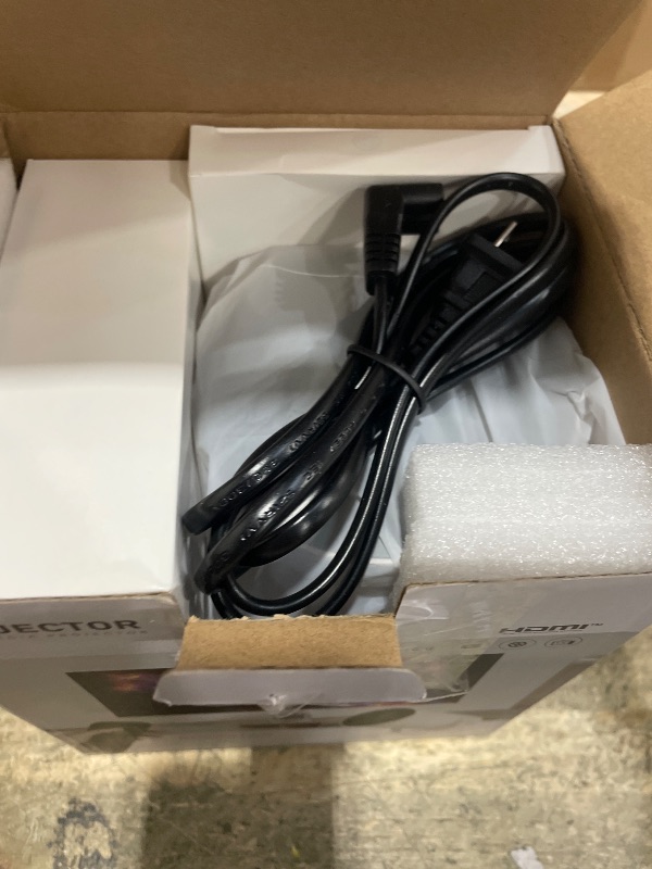 Photo 1 of [Electric Focus]Mini Portable Projector with 4K Support, Bluetooth 5.4 WIFI6, 5watt Sound Base Speaker, 260 ANSI, Android 11, 210° Rotation , Auto Keystone Correction Video Projector HY300 PLUS