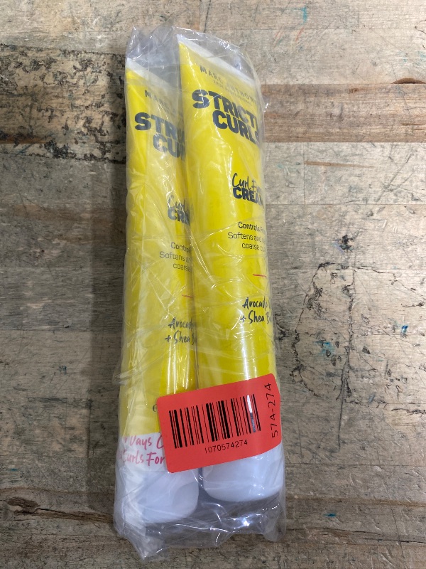 Photo 1 of *BUNDLE OF 2* Marc Anthony Curl Defining Styling Cream for Curly Hair, Strictly Curls - Moisturizing Hair Defining Cream Softens & Detangles Coarse, Frizzy Curls with Shea Butter - Styling Product Reduces Frizz