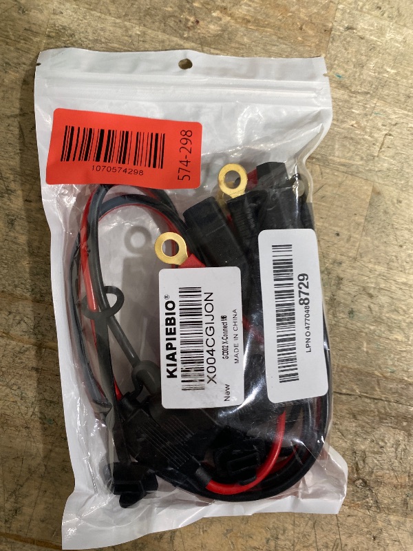 Photo 1 of 2 Pack GC002 X-Connect fit for NOCO Battery Charger Accessories,M6 (1/4in) XL Eyelet Terminal,Smart Batteries Trickle Charger Cable