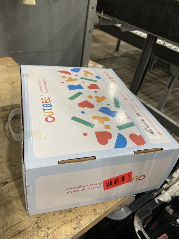 Photo 1 of (USED/UNKOWN DAMAGES) OUTREE Upgraded Sensory Chair for Kids — 60" Sensory Pod Inflatable Peapod for Children, Includes Electric Air Pump,Sensory Toys Giftfor Kids with Autism,Light Blue