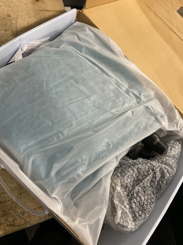 Photo 1 of (USED/UNKOWN DAMAGES) OUTREE Upgraded Sensory Chair for Kids — 60" Sensory Pod Inflatable Peapod for Children, Includes Electric Air Pump,Sensory Toys Giftfor Kids with Autism,Light Blue