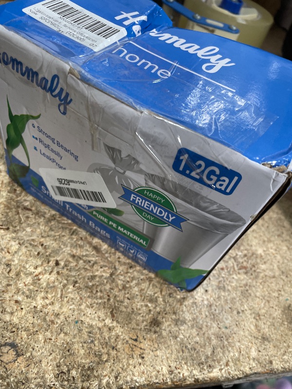 Photo 1 of 1.2 gallon trash can liners,Small clear Garbage Bags 300,Extra Strong 1.2 Gal Trash Bag,Fit 4.5-6 liters trash Bin Liners for Home Office Kitchen