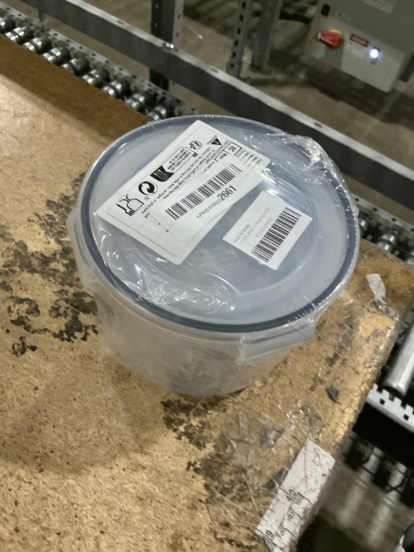 Photo 1 of [4 Pcs] Food Storage Containers with Lids Airtight - BPA-Free, 100% Leak-Proof, Meal Prep Containers for Kitchen Storage and Organization, Dishwasher & Microwave, Freezer Safe(Circle)