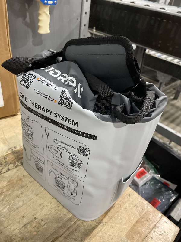 Photo 1 of *WATER FOUND IN PACKAGING, UNKNOWN IF DAMAGED* Cold Therapy Machine, Programmable Ice Machine for Knee After Surgery, Portable Knee Replacement Recovery System, Cryotherapy Pain Relief w/Compression Pad