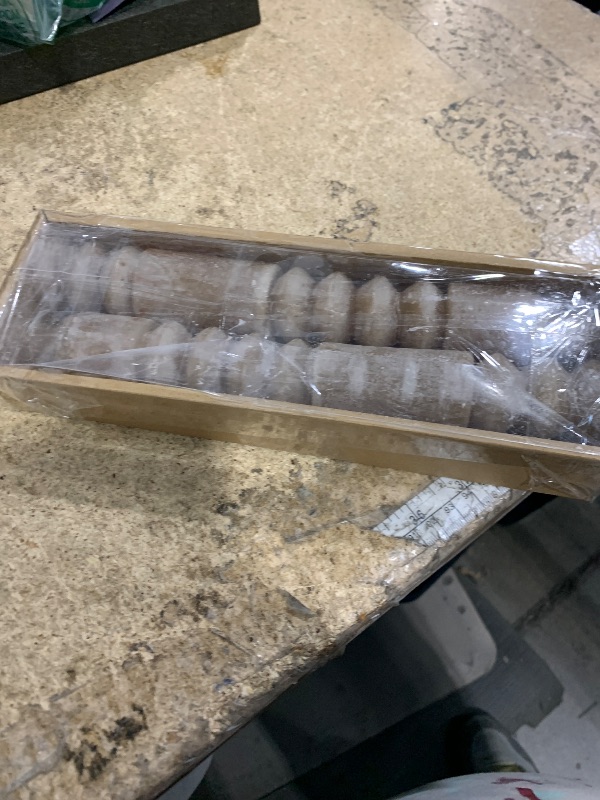 Photo 1 of *ONLY 1* Creative Co-Op Creative Co-Op Unscented Taper Candle, Cappuccino