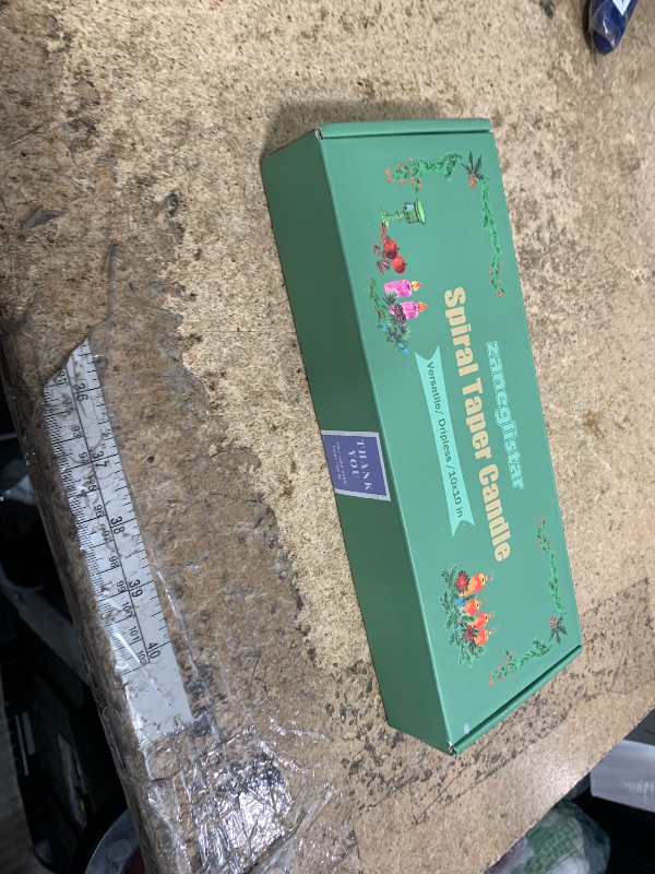 Photo 1 of 10 Inch Multi-Colored Taper Candle Set, 10 Pack Unscented Dripless Candlesticks for Family Dinner Parties Home Decoration Picnic