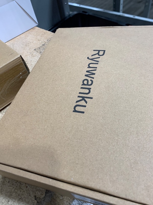 Photo 1 of **PARTS ONLY/SEE NOTES** Ryuwanku Bathroom Faucet Matte Black Modern Waterfall Bathroom Sink Faucet with Single Handle Suitable for 1 or 3 Holes,Supply Deck Plate and Hose