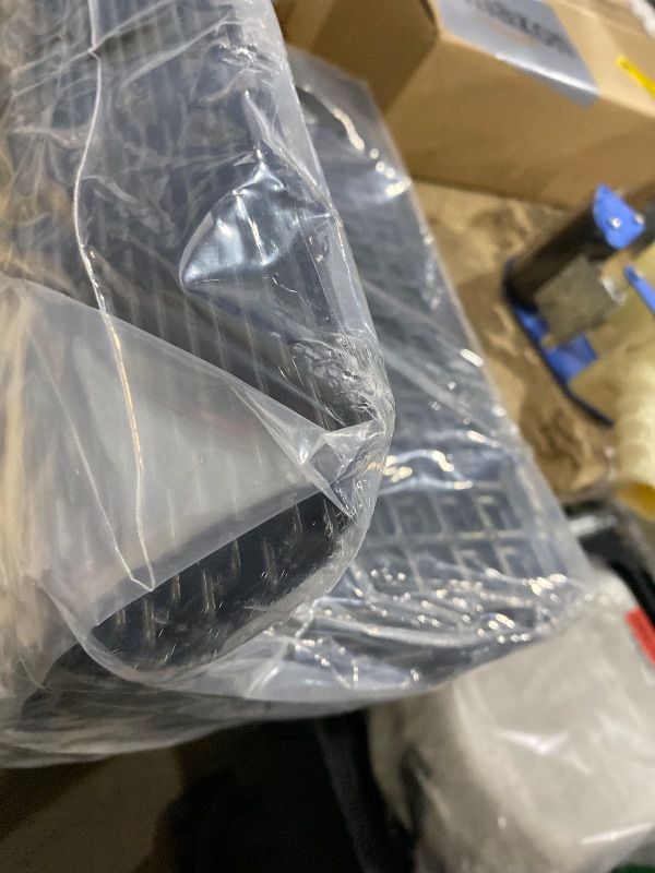 Photo 1 of 12 Pcs Under Couch Blocker for Bed Adjustable Furniture Plastic Under Bed Blocker with 30 Ties Black Couch Barriers for Dogs Pets Cats (Style 1)