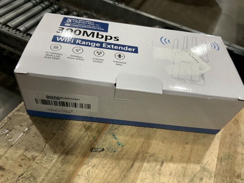 Photo 1 of 2026 New WiFi Extender Signal Booster, Long Range up to 18kSq.ft, Wireless Internet Repeater Routers Signal Amplifier for Home, 8X Faster Access Point with Ethernet Port