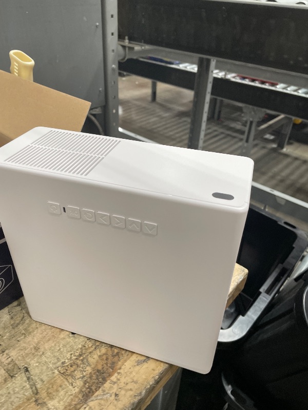 Photo 1 of [1800 ANSI & Auto Focus] Smart Mini Projector with WiFi 6 and Bluetooth, 4K Support Outdoor Movie Projector, Native 1080P Dolby Audio Portable Projector for Bedroom/Home/Celling