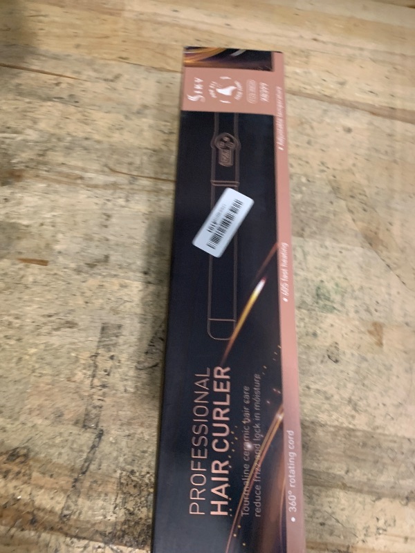 Photo 1 of 1 1/4 Inch Curling Wand Ceramic Long Barrel,1.25 Inch Curling Wand Iron for Long Hair,Dual Voltage Hair Curling Wand