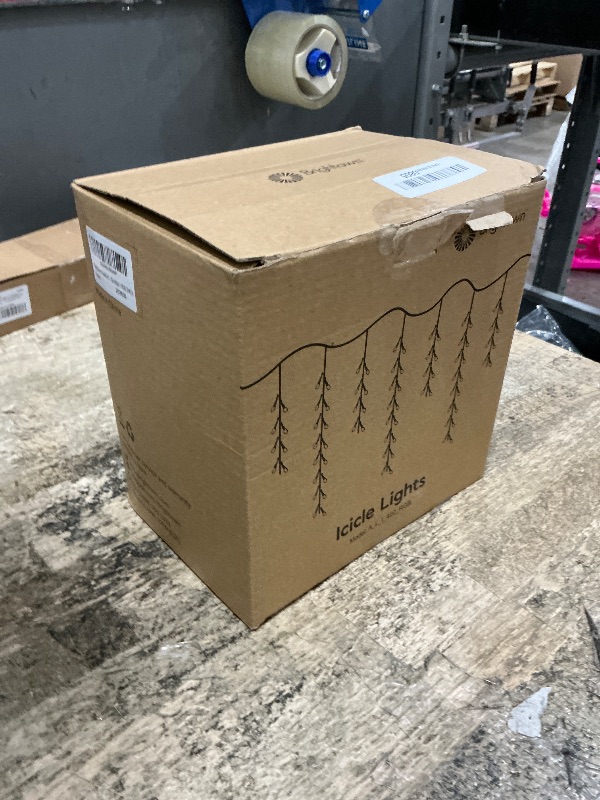 Photo 1 of 2025 New Colorful Twinkling Icicle Lights for Outside - 2PACK Total 66 ft 840LED Christmas Lights Outdoor - Waterproof Icicle for House Roof Garden Deck Balcony Porch Pathway Party Holiday Indoor