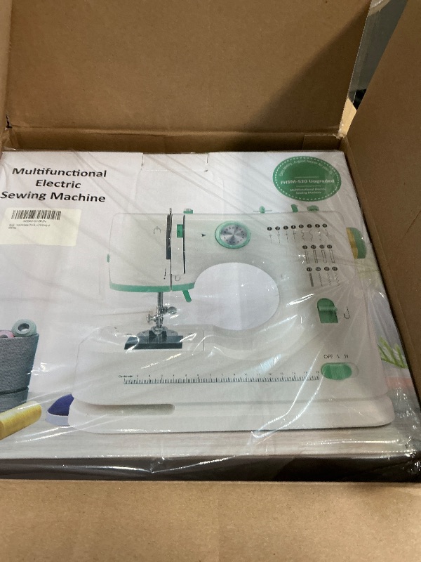 Photo 1 of (sold for parts) StitchMaster Pro:Ballet on twin needles.Sewing machine,sewing machine for beginners,Double needle and double thread,16 kinds of stitches.Sewing machine for Household,sewing machine for adults.