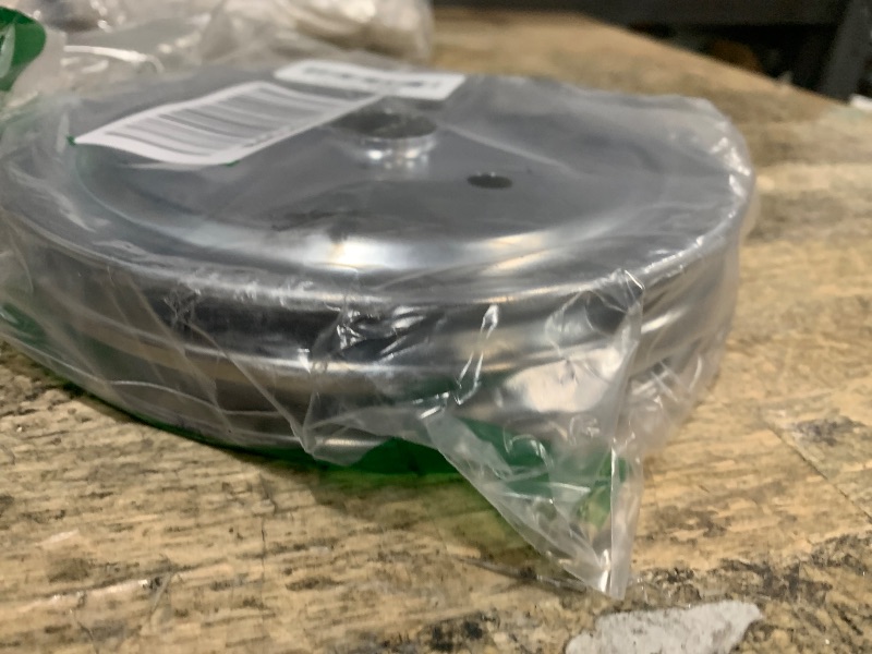 Photo 1 of 1 PC SHLPDFM Crankshaft Pulley Chrome Polished Silver Steel SWP Triple-Groove Short Water Pump Pulley Compatible with Small Block Chevy SBC 262 265 267 283 302 305 307 327 350 400