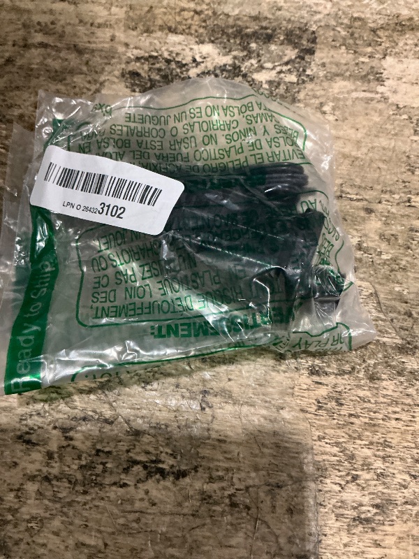 Photo 1 of 12V 12W 1A Class 2 Power Supply, AC to DC Low Voltage Transformer, IP44 Inflatable Power Adapter for LED Strip Lights, Christmas Decor Light, Indoor/Outdoor Use, UL Listed