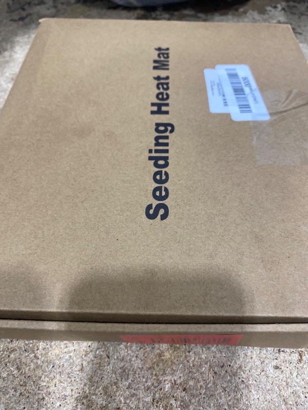 Photo 1 of 1 Pack Seedling Heat Mat with Digital Thermostat Controller,10" x 20.75" Temperature Control Waterproof Heating Pad for Seed Starting Indoor Plants Germination