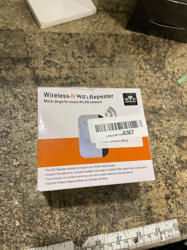 Photo 1 of 2025 WiFi Extender WiFi Range Extender, Wireless Internet Repeater, WiFi Extenders Signal Booster for Home Up to 5000 sq.ft and 45 Devices,1-Key Setup, Access Point, Alexa Compatible