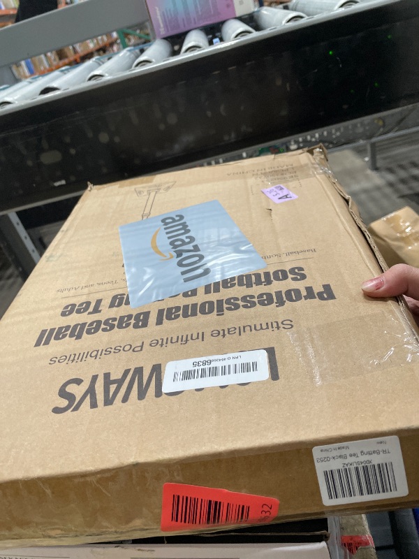 Photo 1 of ***MISSING PARTS***
LOMGWAYS Portable Baseball Tee, Adjustable Height 25"-37" Batting Tee for Baseball/Softball with Removable Rubber Top,Heavy-Duty Base,Sturdy Stem,Easy to Assemble and Carry,All-Age Training Solution