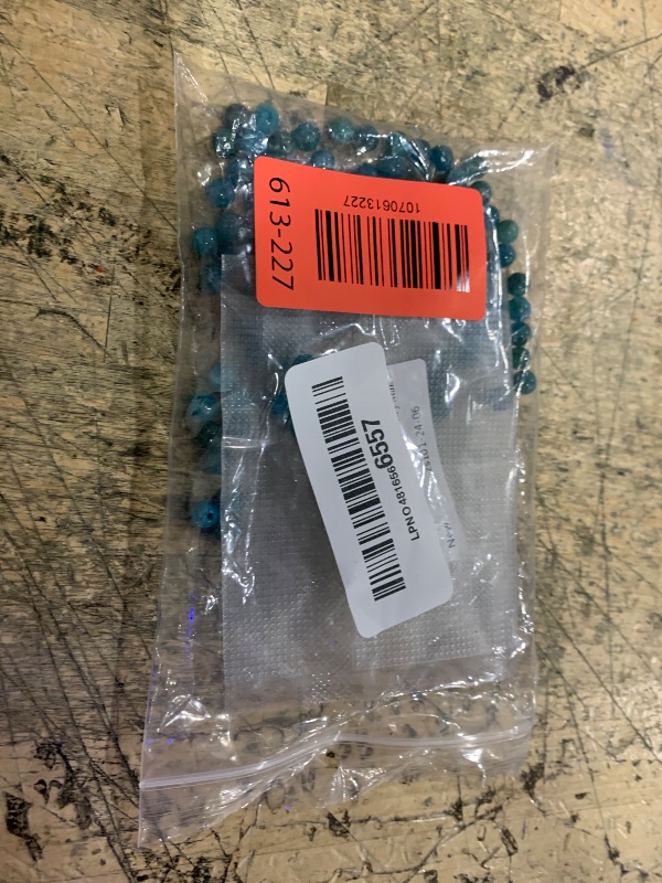 View 2 of 100pcs 6mm Apatite Beads Natural Gemstone Beads Round Loose Beads for Crafting and Jewelry Making