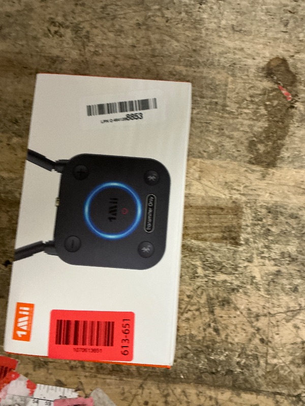 Photo 1 of 1Mii B06TX Bluetooth 5.3 Transmitter for TV to Wireless Headphone/Speaker, Bluetooth Adapter for TV w/Volume Control, AUX/RCA/Optical/Coaxial Audio Inputs, Plug n Play, aptX Low Latency & HD