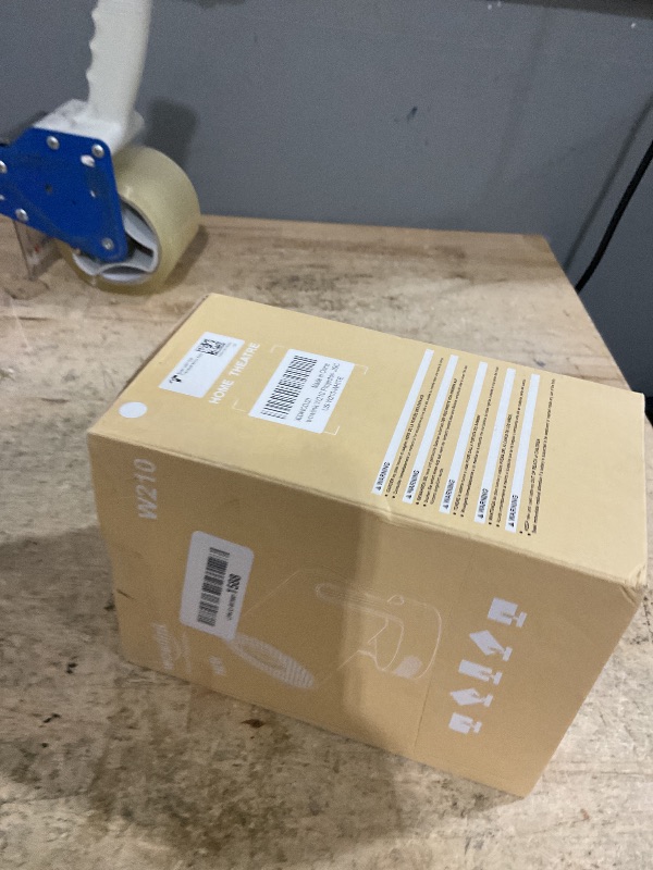 Photo 1 of [Built-in Apps & 2026 Upgraded] Mini Projector with WiFi 6 and Bluetooth 5.4 Support 4K 1080P Auto Keystone 180° Rotatable Projector Portable Compatibile with HDMI/TV Stick/Memory Stick/Laptop, White