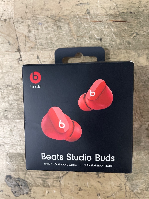 Photo 1 of ***PARTIALLY FUNCTIONING/ ONLY RIGHT EAR WORKS LEFT NON-FUNCTIONAL*** Beats Studio Buds - True Wireless Noise Cancelling Earbuds - Compatible with Apple & Android, Built-in Microphone, IPX4 Rating, Sweat Resistant Earphones, Class 1 Bluetooth Headphones -