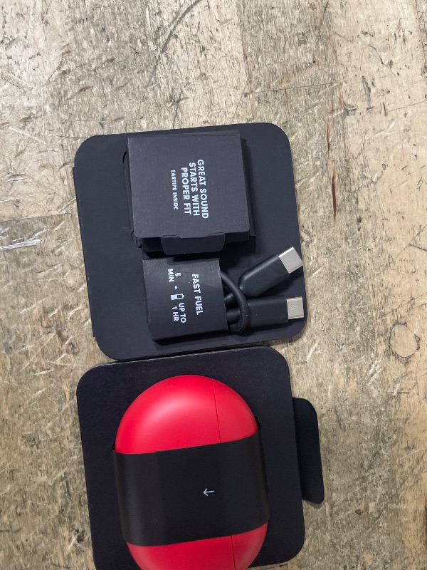 Photo 1 of ***PARTIALLY FUNCTIONING/ ONLY RIGHT EAR WORKS LEFT NON-FUNCTIONAL*** Beats Studio Buds - True Wireless Noise Cancelling Earbuds - Compatible with Apple & Android, Built-in Microphone, IPX4 Rating, Sweat Resistant Earphones, Class 1 Bluetooth Headphones -