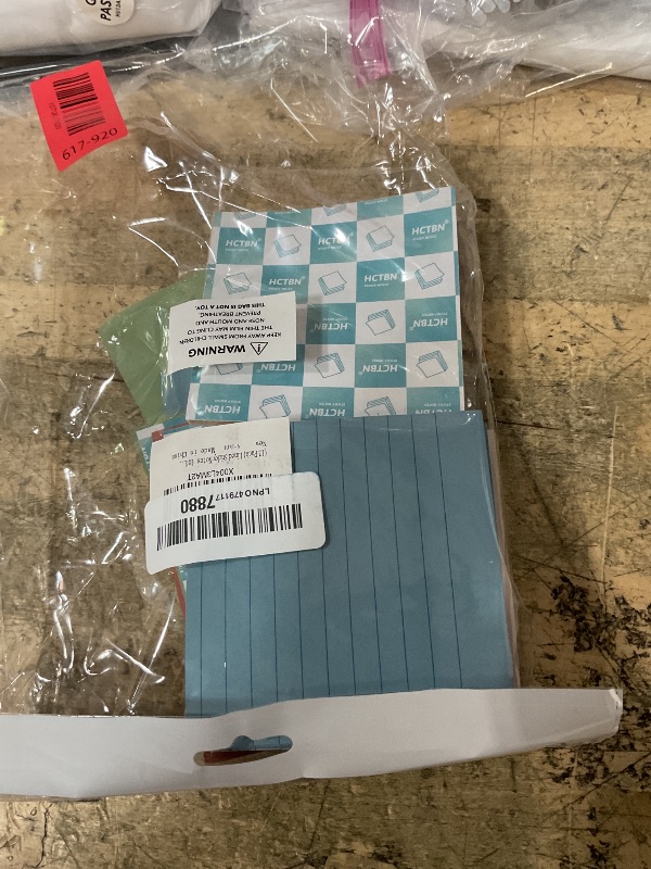 Photo 1 of (12 Pack) Lined Sticky Notes 4x4 in, Vintage Colors Self Sticky Notes Pad Its Super Sticking Power Memo Pads, 4x4 Large Square Sticky Notes for Office, Home, School, Meeting