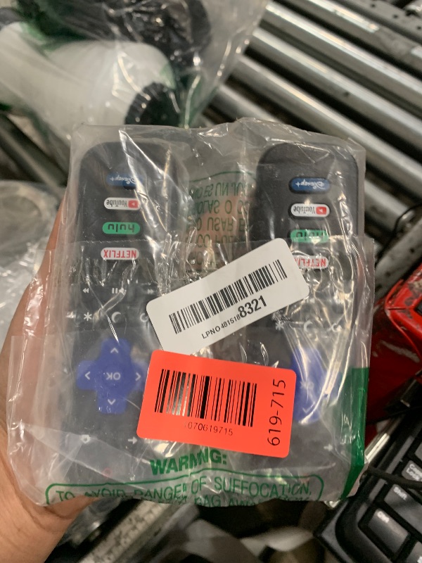 Photo 1 of (Pack of 2) Replacement Remote Control Only for Roku TV, Compatible for TCL Roku/Hisense Roku/Onn Roku/Sharp Roku/Element Roku/Westinghouse Roku/Philips Roku Smart TVs (Not for Roku Stick and Box)