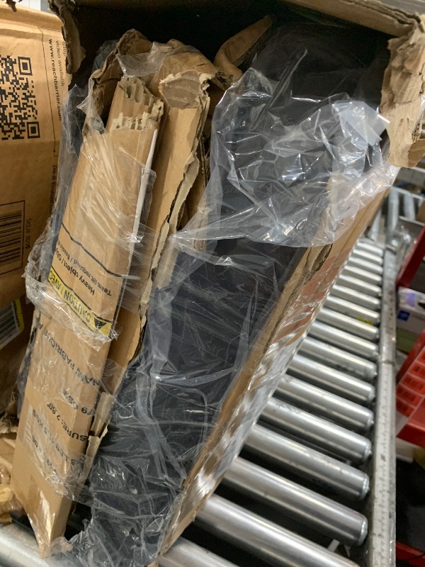 Photo 1 of **PARTS ONLY** Amazon Basics Classic Puresoft PU Padded Mid-Back Height Adjustable Office Computer Desk Chair with Armrest, 26"D x 23.75"W x 42"H, Black