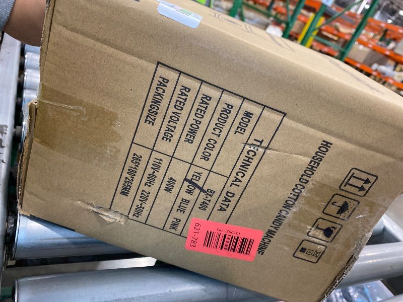 Photo 1 of *MINOR DAMAGE - USED*
Cotton Candy Machine for Kids & Family, Mini Cotton Candy Maker with 10 Sticks & Sugar Scoop, Home Birthday Family Party Christmas Gift