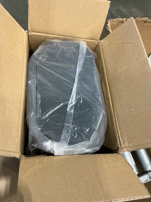 Photo 1 of *UNTESTED*
Anzoymx Stainless Steel Bathroom Trash Cans with Lids 1.8 Gallons Small Garbage Can with Pop up Lid Dog Proof Narrow Wastebasket Slim Bins Set for Bedroom, Living Room, Toilet, Office, Rv (Grey)
