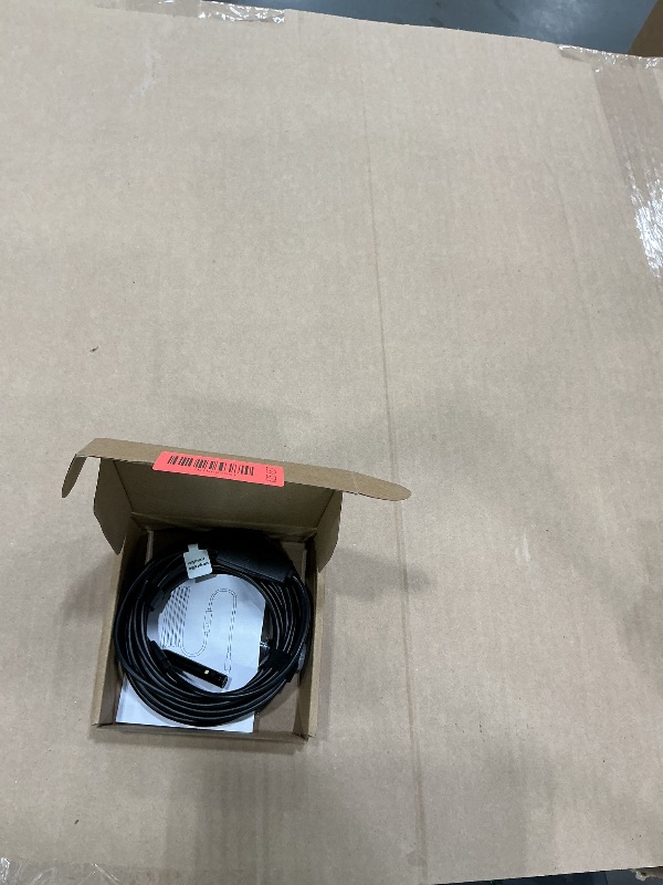 Photo 1 of [Dual-Lens] Endoscope Camera with Light, 1920P HD Borescope with 8+1 Adjustable LED Lights, IP67 Waterproof 16.5FT Semi-Rigid Snake Cord Inspection Camera for iPhone, iPad and Android Phone (Type C)