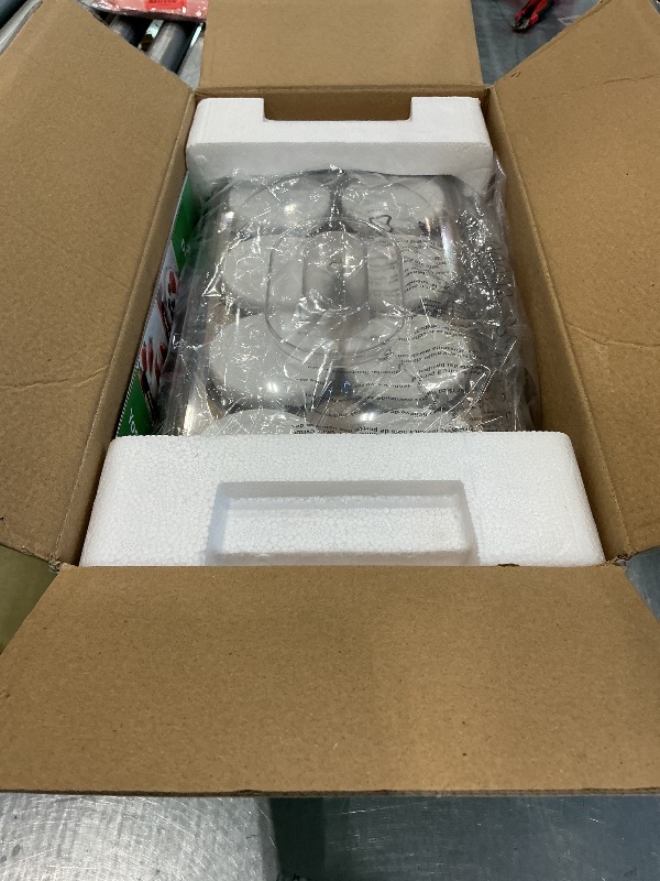 Photo 1 of *MINOR DAMAGE - USED*
GDOR Yogurt Maker with Adjustable Temp & Timer– Probiotic-Rich – Digital Greek Yogurt Machine with 8×6oz BPA-Free Glass Jars, Easy to Use for Home, Stainless Steel