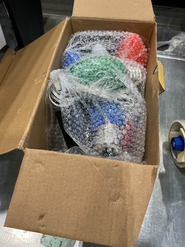 Photo 1 of 10 Pack Large C9 Christmas Decorations Outdoor Waterproof, Solar C9 Christmas Lights Outdoor with 2 Modes, Solar Pathway Lights for Outside Party Yard Lawn Patio Walkway Xmas Decoration (Multicolor)